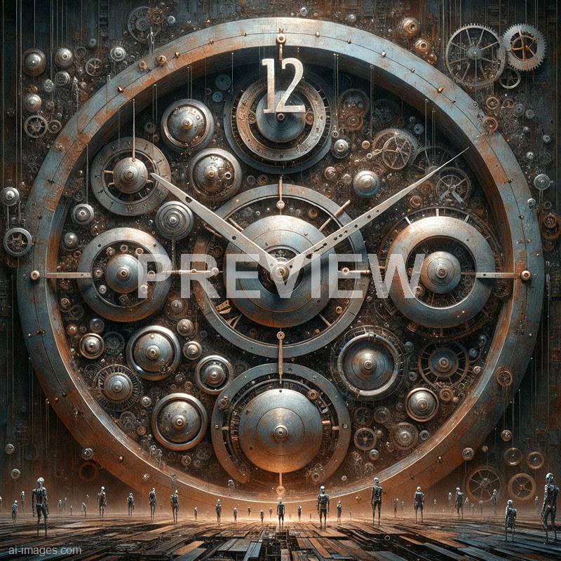 11938 - a-gigantic-clock-with-people-walking-around-its-numbe_250704173350_00001